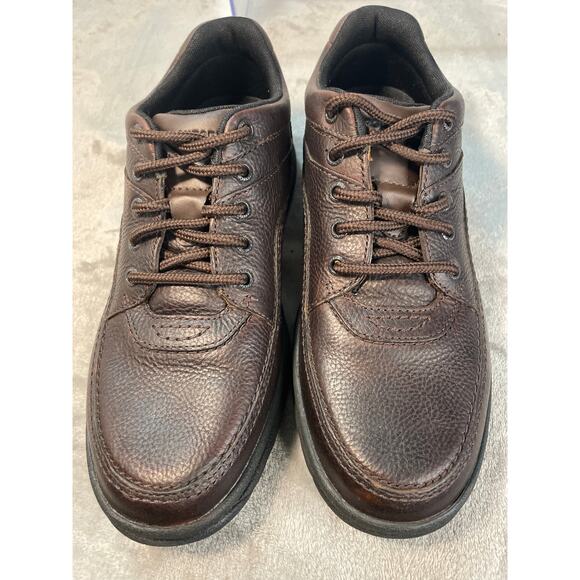 Rockport Men's Brown Leather Walking Shoes Size 10M - Picture 2 of 8